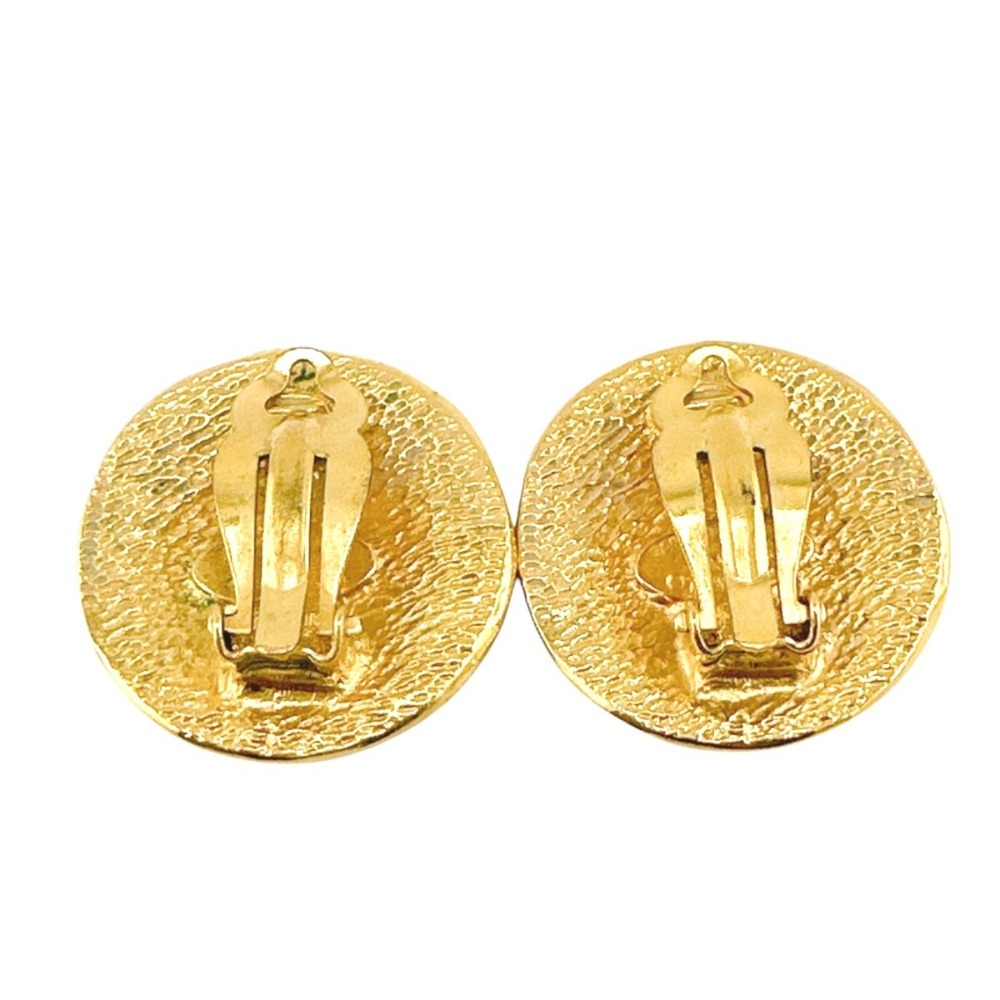 CHANEL Authentic Vintage Gold Earrings - Picture 2 of 11